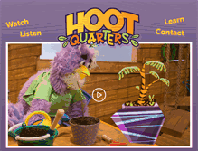 Tablet Screenshot of hootquarters.com